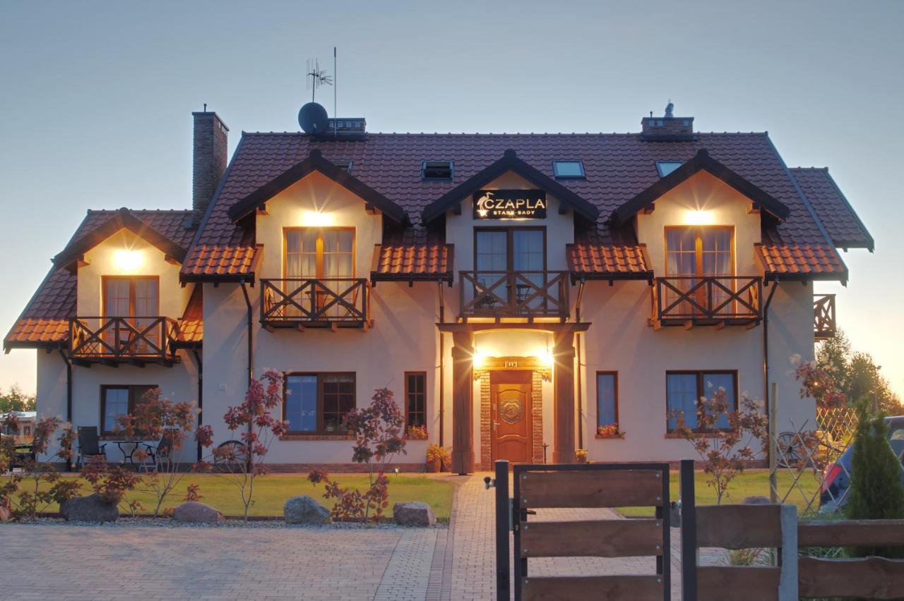 Czapla Stare Sady Panzió Mikołajki Kültér fotó